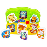 Winfun Lights ‘N Sounds Animal Puzzle 000771 - Colorland Toys