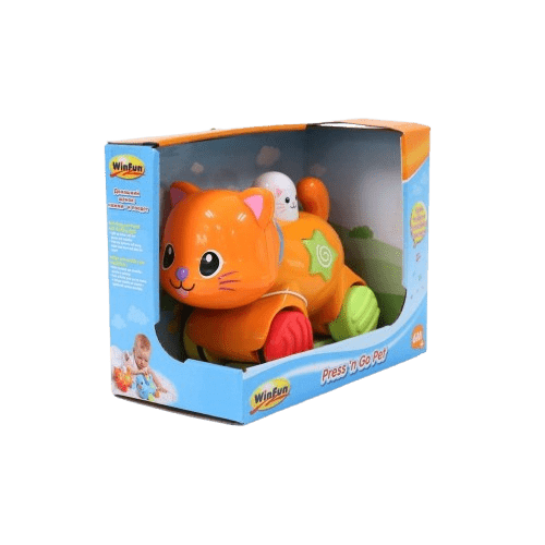 Winfun Press N Go Pet Kitten 0000734/000734 - Colorland Toys