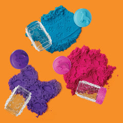 Wonder Factory Never-Dry Sand 104ml with 4-in-1 Tool — Non-Drying Modelling Sand - Colorland Toys