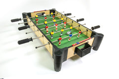 Wood Tabletop Football Foosball or Soccer with Elevated Surface MA3150 - Colorland Toys
