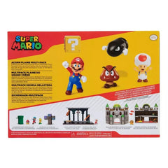 World of Nintendo Super Mario Acorns Plains Diorama Set 64510 - Colorland Toys