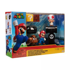 World of Nintendo Super Mario Acorns Plains Diorama Set 64510 - Colorland Toys