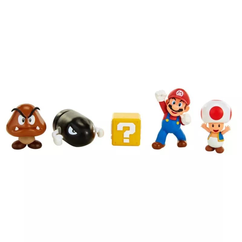 World of Nintendo Super Mario Acorns Plains Diorama Set 64510 - Colorland Toys