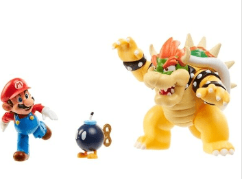 World of Nintendo Super Mario Bowser's Lava Battle Set 64512 - Colorland Toys