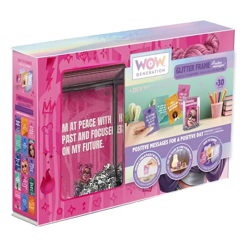 Wow Generation Decorative Frame With Affirmation Cards WOW00141 - Colorland Toys