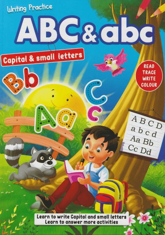 Writing Practice Alphabet ABC and abc Capital and Small Letters 60210 - Colorland Toys