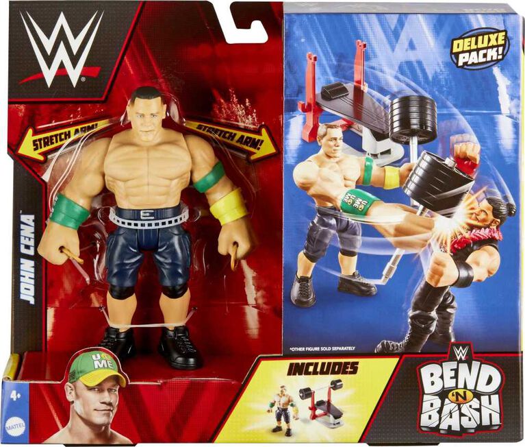 WWE Bend N’ Bash Deluxe Pack - John Cena HLM02/HLM01 - Colorland Toys