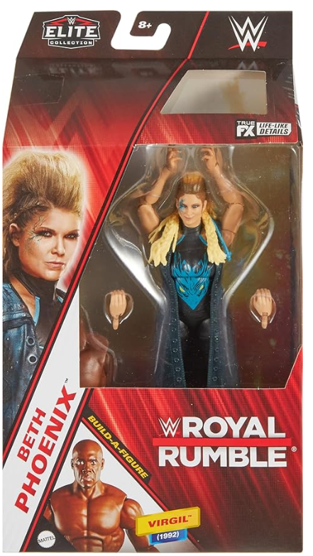 مجموعة WWE Elite Royal Rumble Beth Phoenix Action Figure Legends HVF81/HVF76