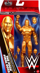 WWE Elite The Rock Gold Collector's Edition Action Figure - Colorland Toys