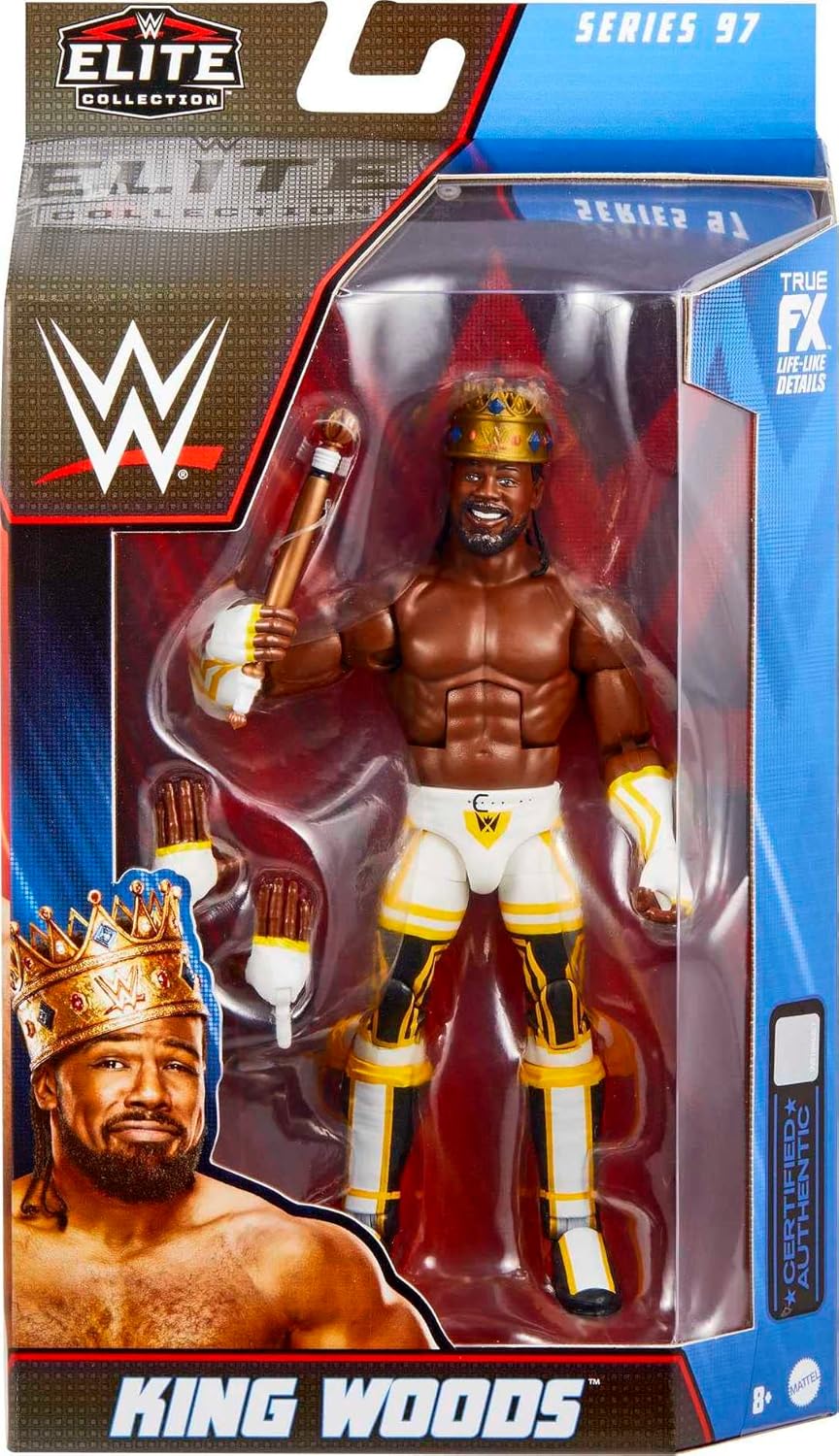 WWE King Woods Elite Action Figure