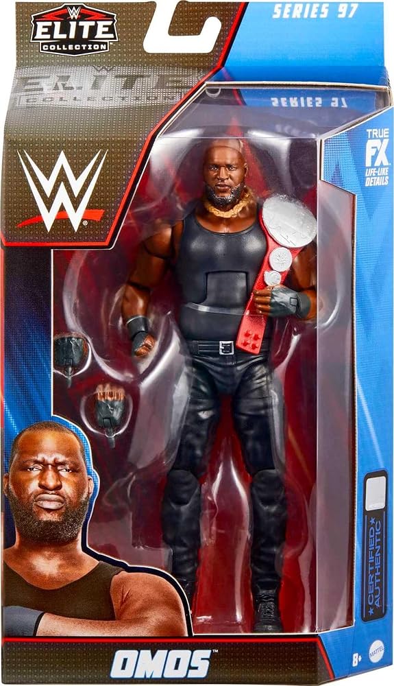 WWE Omos Elite Action Figure