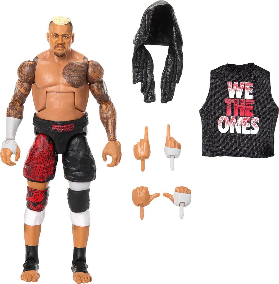 WWE Top Picks Elite - Solo Sikoa Action Figure HWX37/GNM28 - Colorland Toys