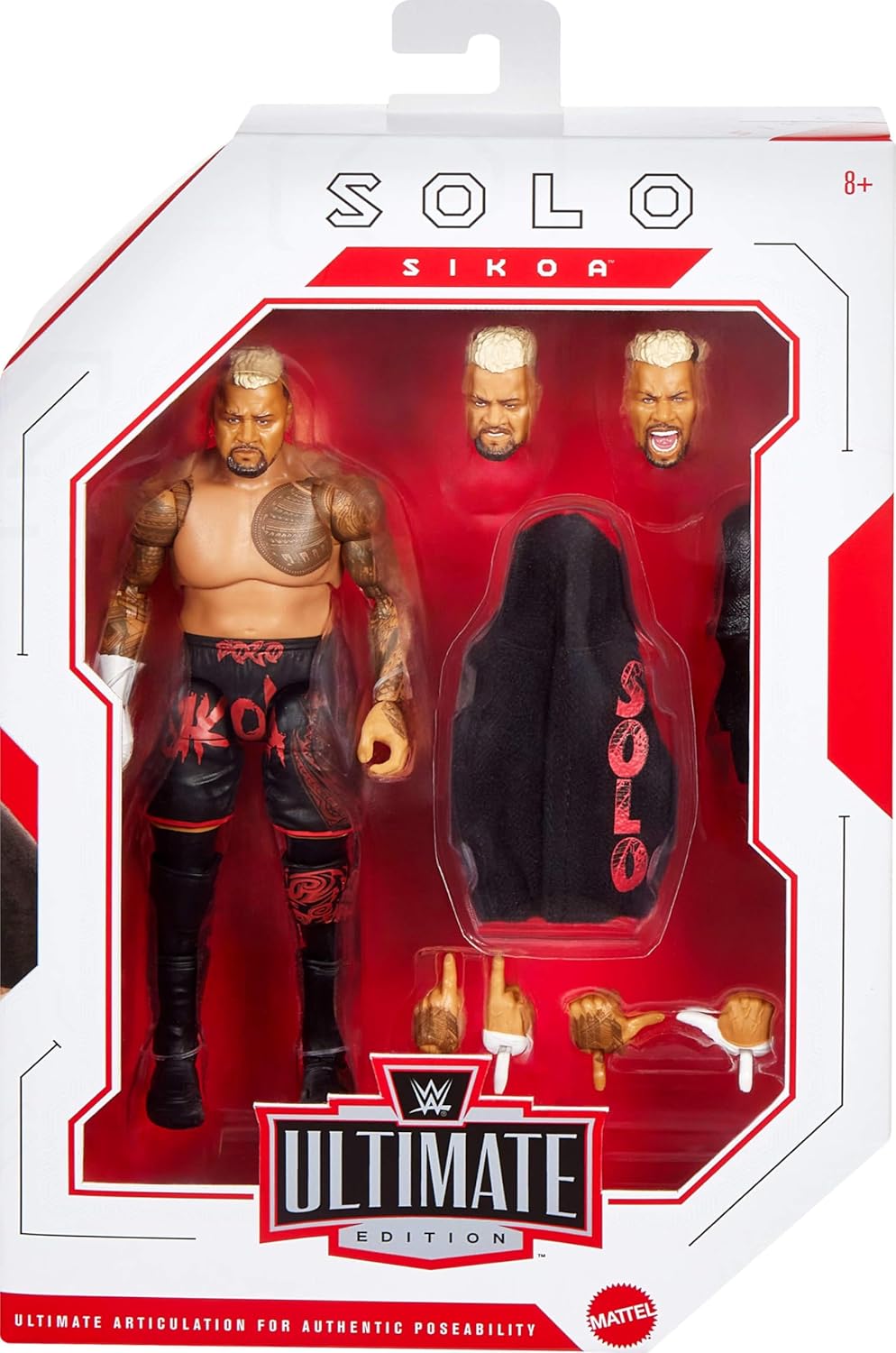WWE Ultimate Edition Solo Sikoa 6-Inch Action Figure JCJ66 - Colorland Toys