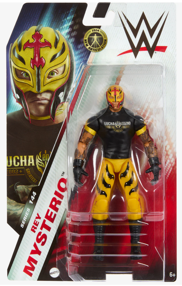 WWE Wrestling Series 144 Rey Mysterio Action Figure HTW29/GDF62