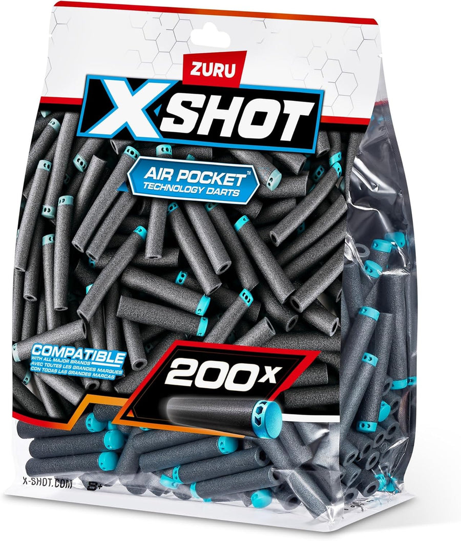 X-Shot Dart Big Refill - 200 Darts Refill Pack