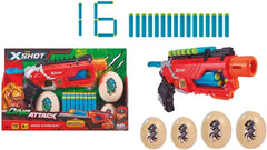 X - Shot Dino Attack Dino Striker Foam Dart Blaster 4860 - Colorland Toys