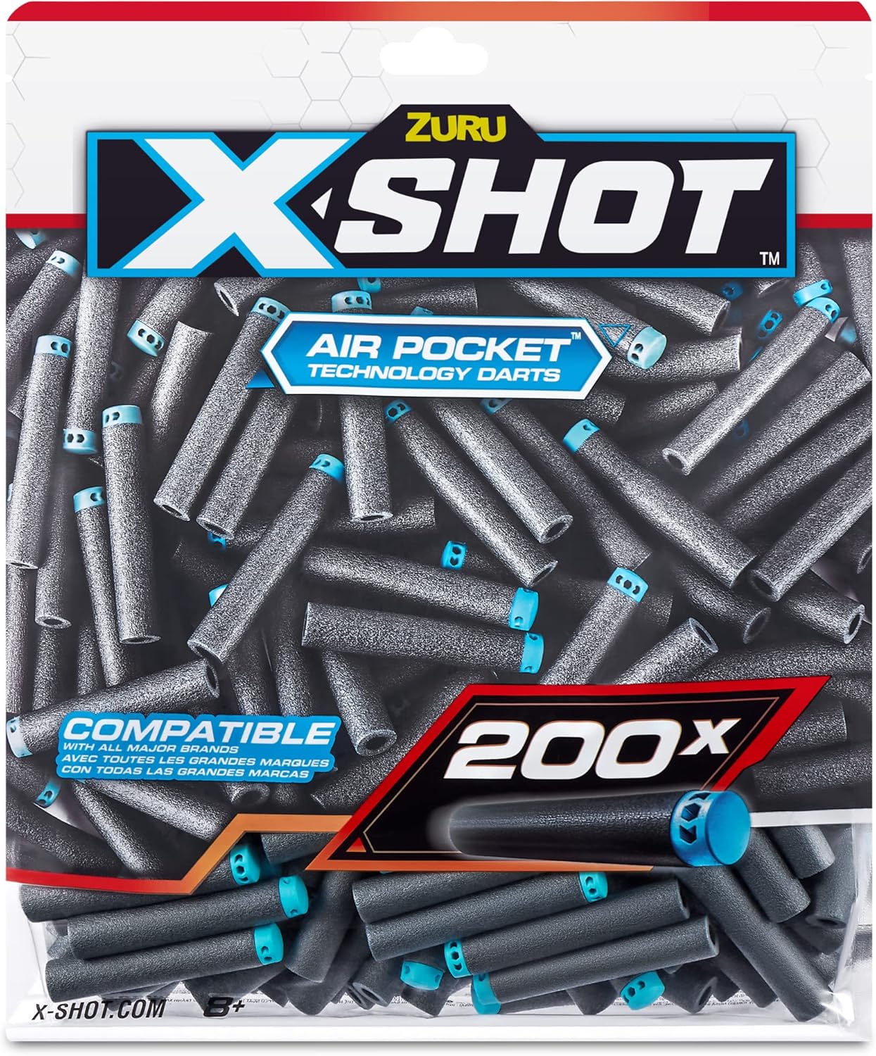 X - Shot Excel 50 - Pack Refill Darts Foilbag XS - 36588 - Colorland Toys