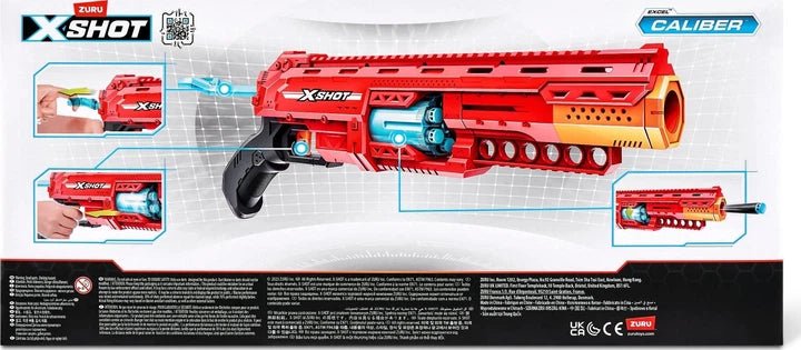 X-Shot Excel Caliber Blaster | XS-36675 - Colorland Toys