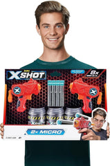 X - Shot Excel Double Micro Dart Gun Shootout Set - Colorland Toys