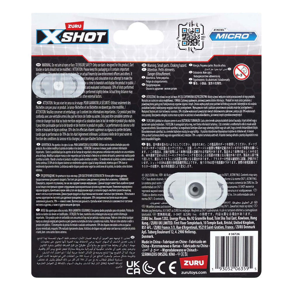 X-Shot Excel Micro Blaster | 36726TQ1 - Colorland Toys