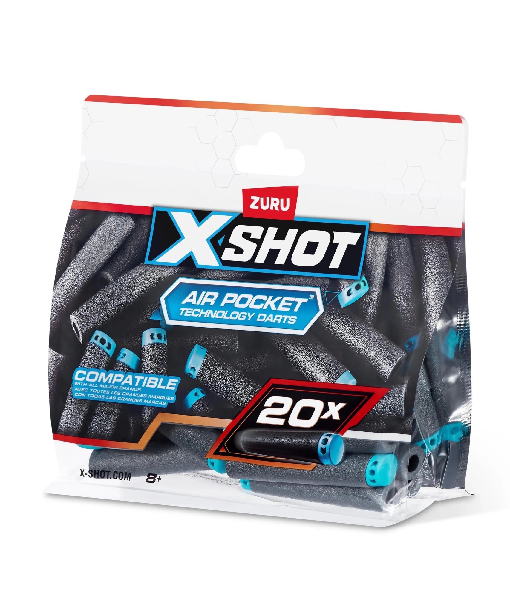 X - Shot Excel Refill Darts 20pcs XS - 36587 - Colorland Toys