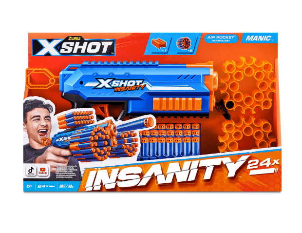 X - Shot Insanity - Manic XS - 36603 - Colorland Toys