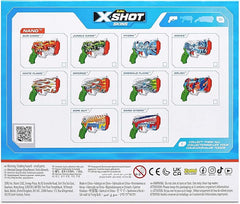 X - Shot Nano Water Fast - Fill Skins Hydra XS - 11853A - Colorland Toys