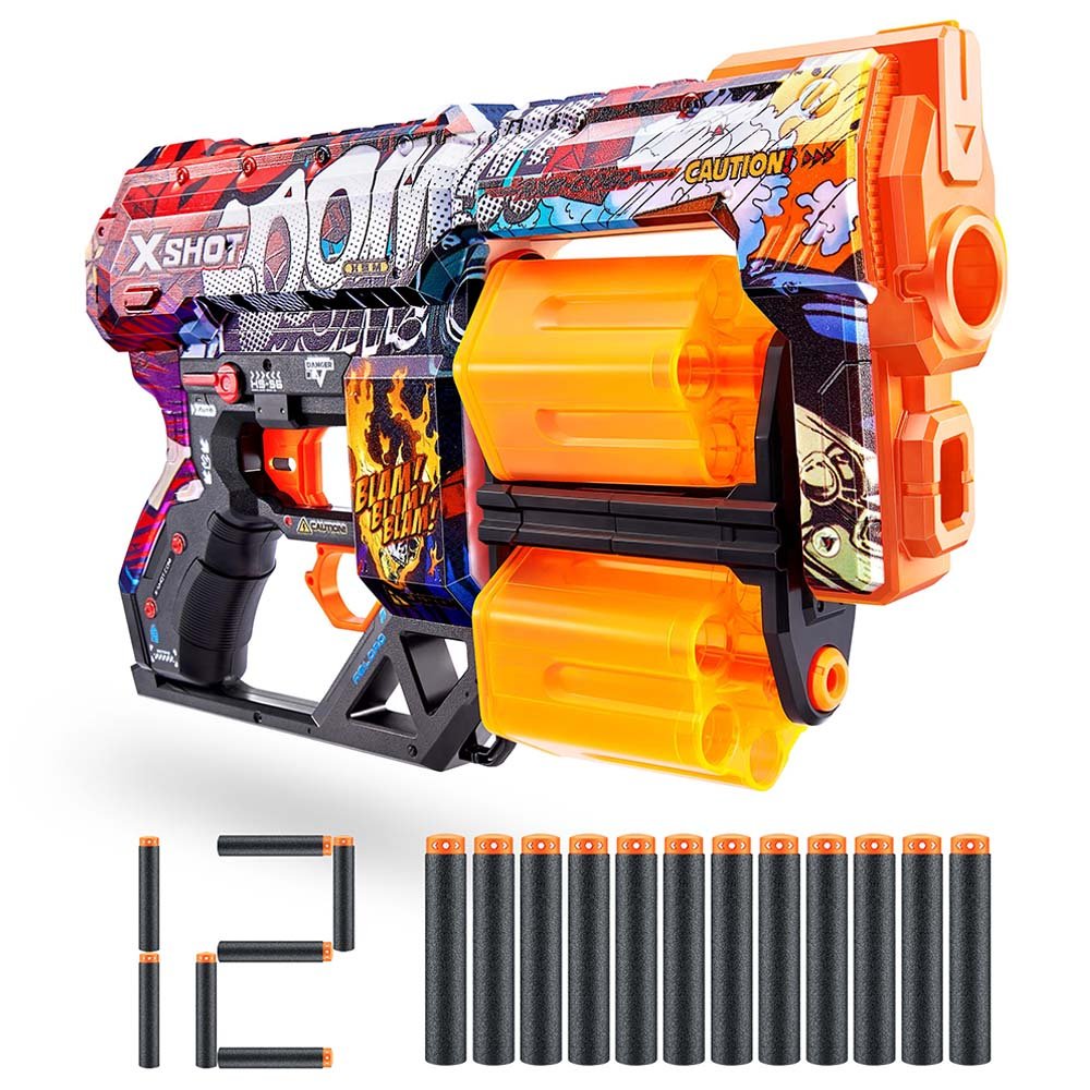 X - Shot Skins Dread Boom XS - 36517A - Colorland Toys