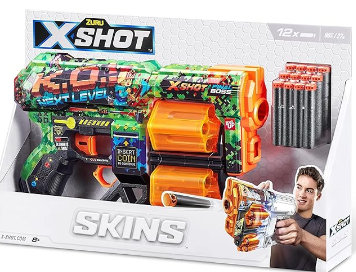 X - Shot Skins Dread K.O. XS - 36517B - Colorland Toys