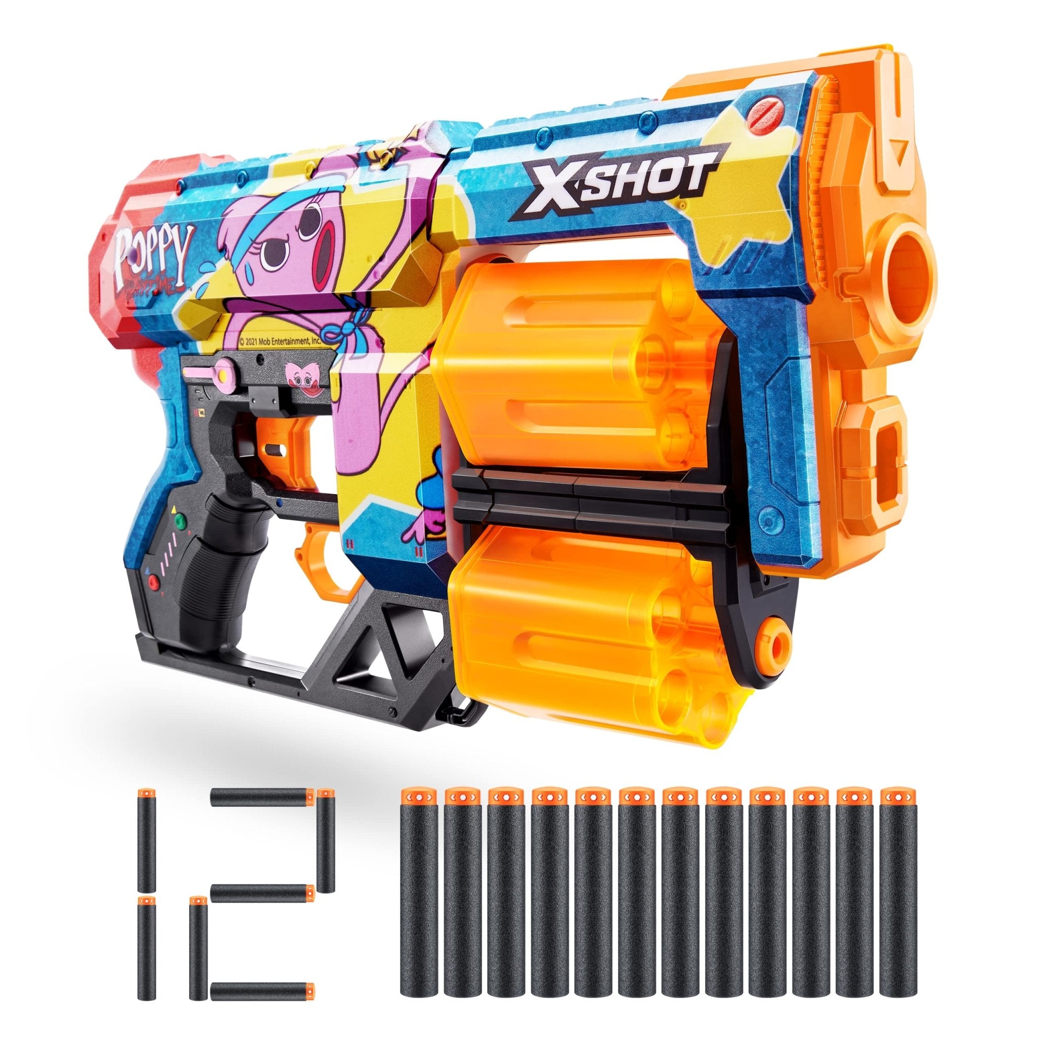 X - Shot Skins Dread Poppy Playtime 12 Darts - Kissy XS - 36650E - Colorland Toys