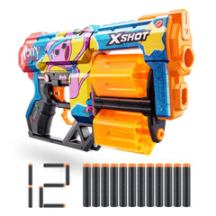 X - Shot Skins Dread Poppy Playtime 12 Darts - Kissy XS - 36650E - Colorland Toys
