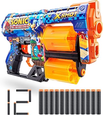 X - Shot Skins Dread Sonic 12 Darts XS - 36583A - Colorland Toys