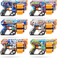 X - Shot Skins Flux Hyper Spike Sonic Blaster - Colorland Toys