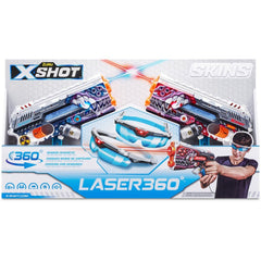 X - Shot Skins Laser 360 XS - 36602 - Colorland Toys