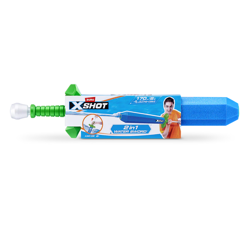 X - Shot Water 2 in 1 Sword XS - 118122 - Colorland Toys