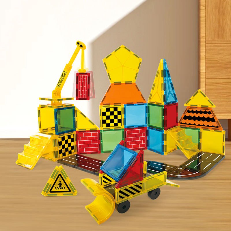 Xinbida Dream Builder Magnetic Blocks 60 - Pcs X2102 - Colorland Toys