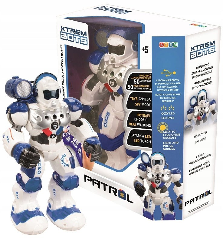 Xtreme Bots Patrol Bot XT380972 - Colorland Toys