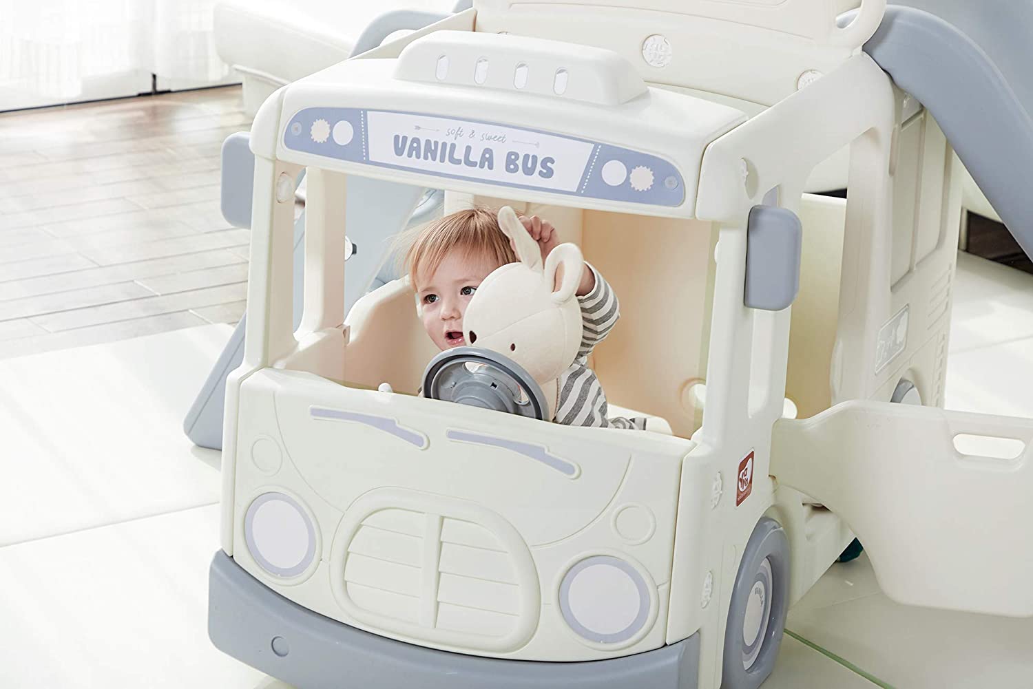 Yaya Vanilla Bus Slide Y1902 - Colorland Toys