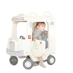 YaYa Bus Roof Car - VANILLA - Y032 - Colorland Toys