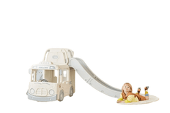 YaYa Little Bus 3in1 Slide Playset Vanilla Y2123 - Colorland Toys