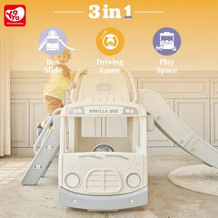 YaYa Little Bus 3in1 Slide Playset Vanilla Y2123 - Colorland Toys