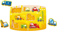 Hape Construction Peg Puzzle E1407