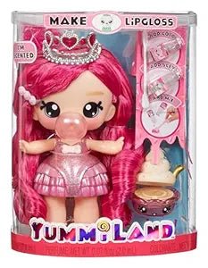 Yummiland Large Doll & Lipgloss Pet Bianca Bubblegum MGA - 120735 - Colorland Toys