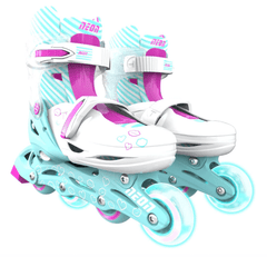 Yvolution Neon Combo Skates Size 12 - 2 Teal/Pink NT09T4 - Colorland Toys