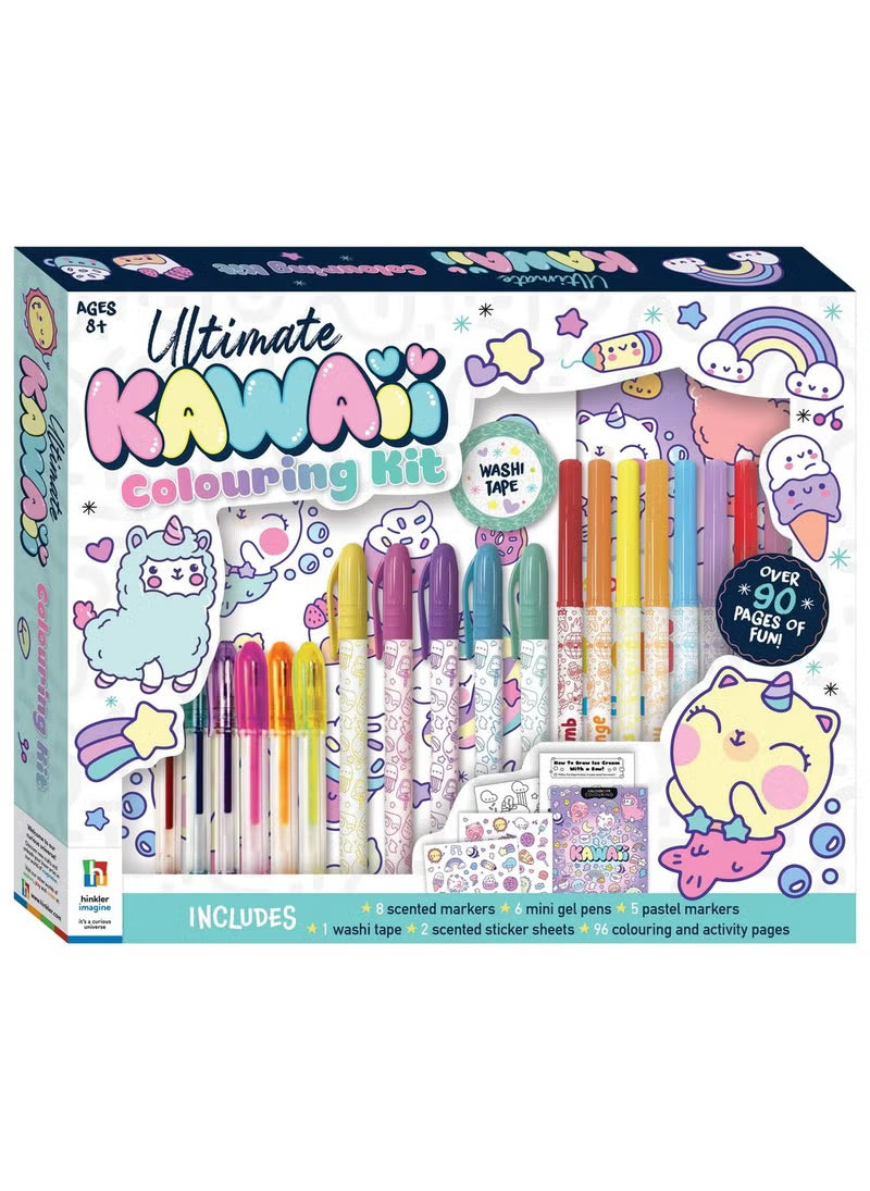 Hinkler Ultimate Kawaii Colouring Kit HBM00920 - Colorland Toys