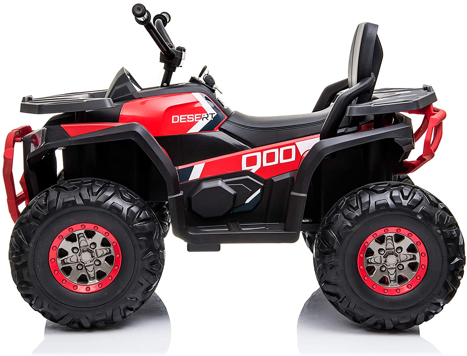 Power Wheelz Ride On Quad Bike 12V Red XMX607 - Colorland Toys
