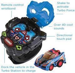 VTech Remote Control Turbo Force Racers Blue - 80-198403 - Colorland Toys