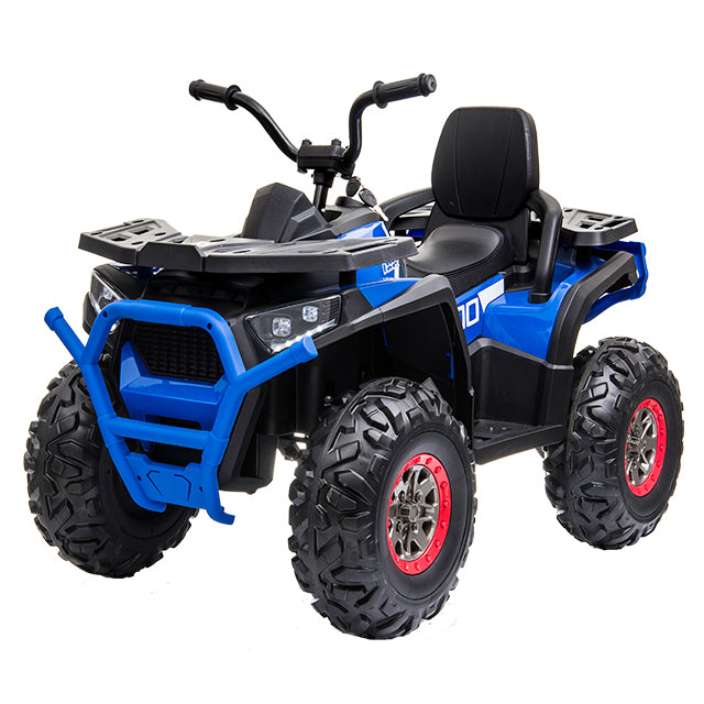 Power Wheelz Ride On Quad Bike 12V Blue XMX607 - Colorland Toys