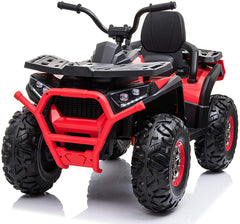 Power Wheelz Ride On Quad Bike 12V Red XMX607 - Colorland Toys