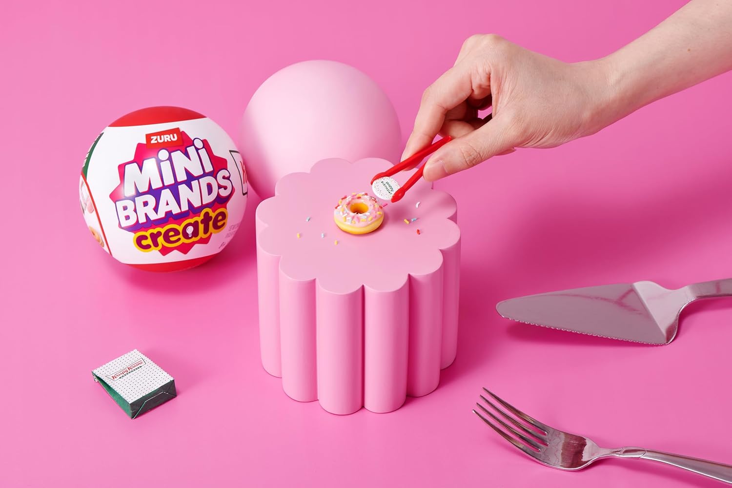Zuru 5 Surprise Mini Brands Create Krispy Kreme Create Series 1 Capsule 77688GQ2 - Colorland Toys